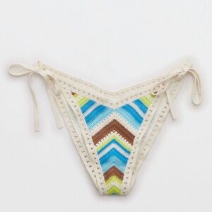 Aerie Crotched Low Rise Bikini Bottom
